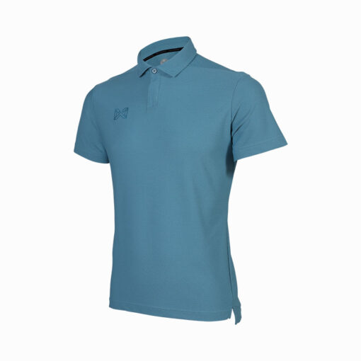 เสื้อโปโล สีคราม WARRIX SMART POLO