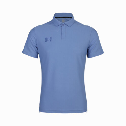 เสื้อโปโล สีฟ้า-ม่วง WARRIX SMART POLO