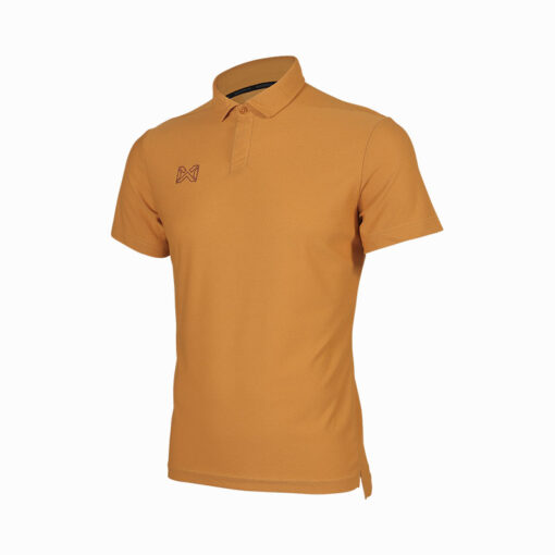 เสื้อโปโล สีเหลืองมัสตาด WARRIX SMART POLO