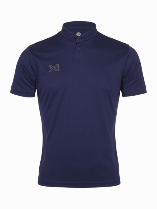 เสื้อโปโล สีกรมท่า WARRIX PIQUE 2 POLO SHIRT