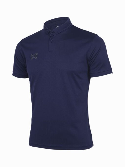 เสื้อโปโล สีกรมท่า WARRIX PIQUE 2 POLO SHIRT