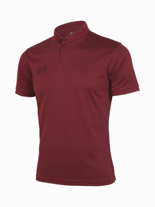 เสื้อโปโล สีแดงเลือดหมู WARRIX PIQUE 2 POLO SHIRT