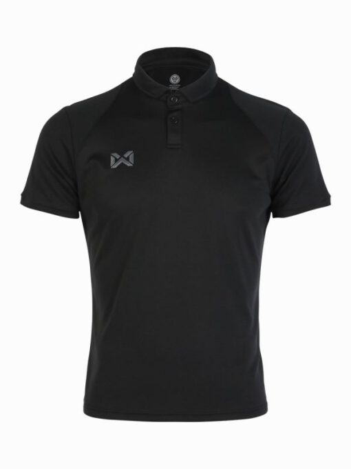 เสื้อโปโล สีดำ WARRIX UNION POLO