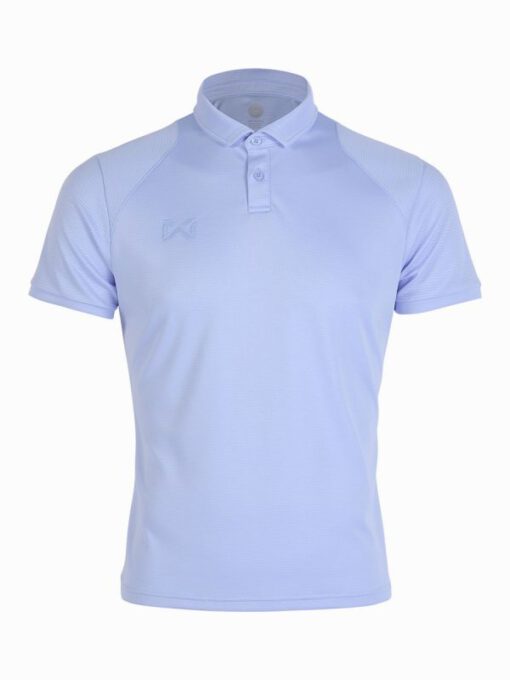 เสื้อโปโล สีฟ้า-ม่วง WARRIX UNION POLO