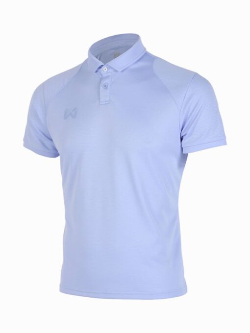 เสื้อโปโล สีฟ้า-ม่วง WARRIX UNION POLO