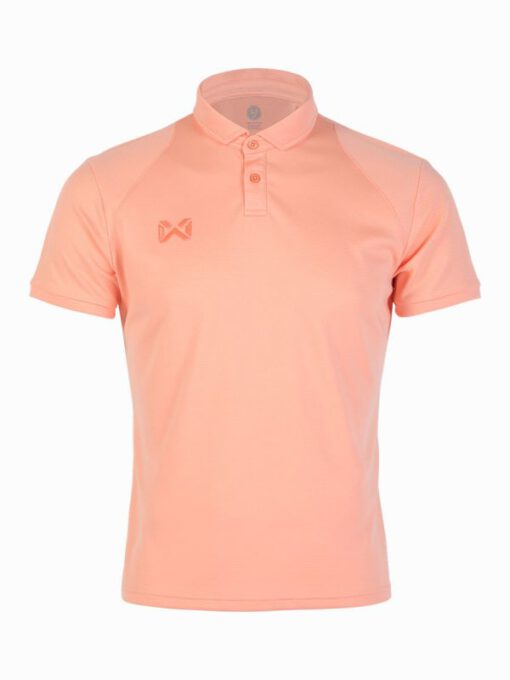 เสื้อโปโล สีพีช WARRIX UNION POLO