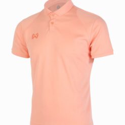 เสื้อโปโล สีพีช WARRIX UNION POLO