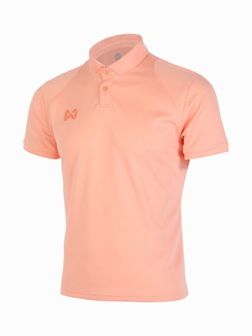 เสื้อโปโล สีพีช WARRIX UNION POLO