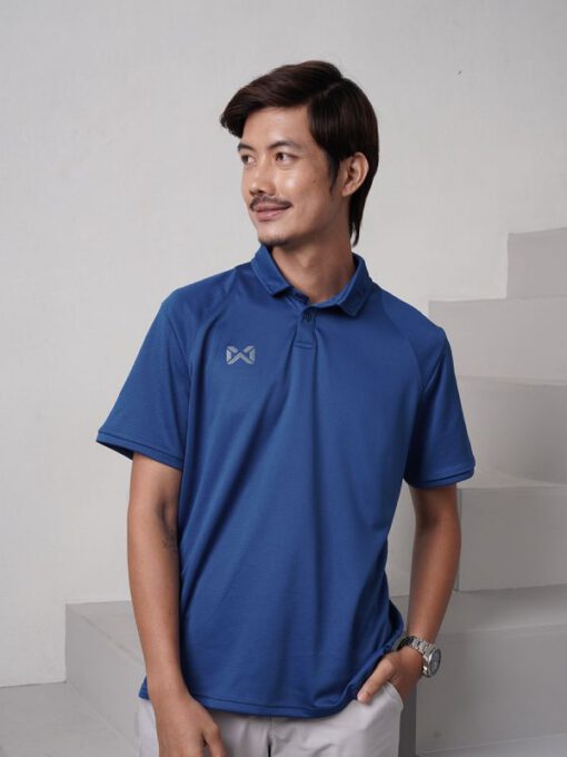 เสื้อโปโล สีกรมท่า WARRIX UNION POLO