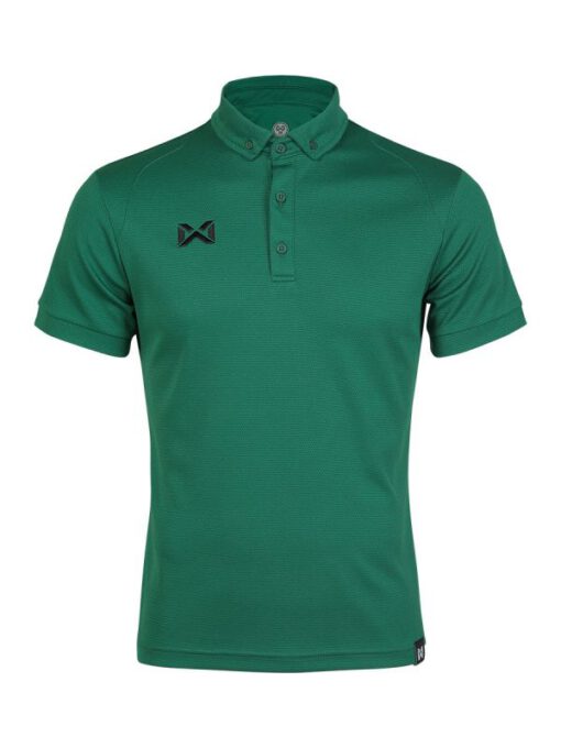 เสื้อโปโล สีเขียวเข้ม WARRIX CLASSIC POLO