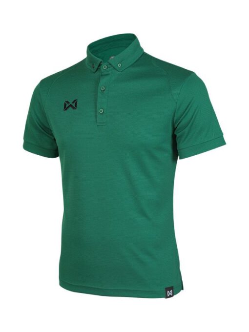 เสื้อโปโล สีเขียวเข้ม WARRIX CLASSIC POLO