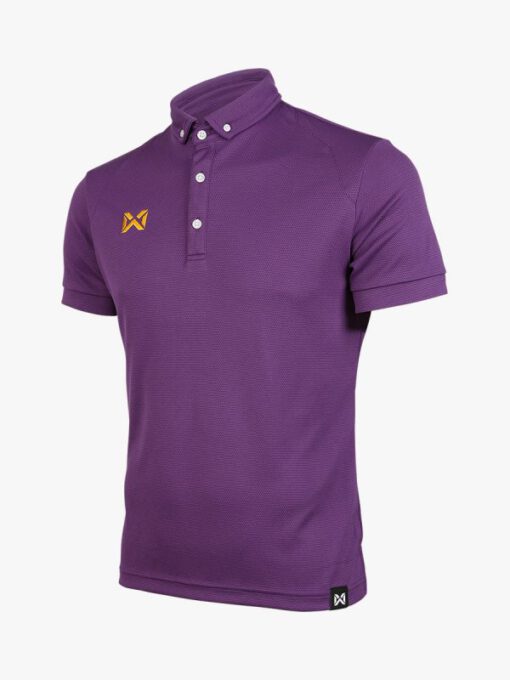 เสื้อโปโล สีม่วง WARRIX CLASSIC POLO