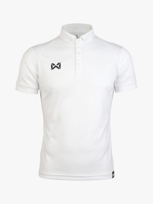 เสื้อโปโล สีขาว WARRIX CLASSIC POLO