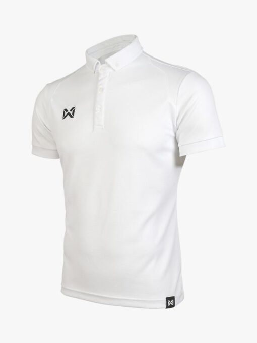 เสื้อโปโล สีขาว WARRIX CLASSIC POLO