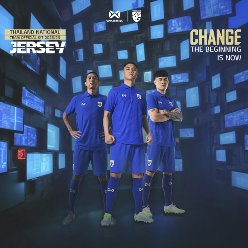 เสื้อทีมชาติไทย warrix 2024
